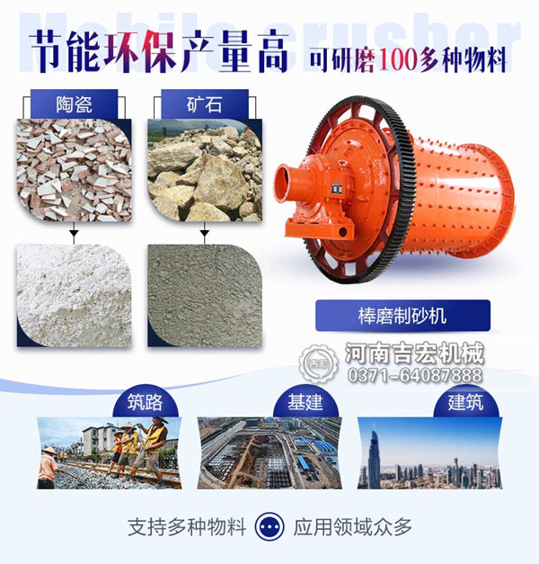 棒磨機(jī)制砂機(jī)